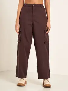 SF JEANS by Pantaloons Women Regular Fit Mid-Rise Cargos