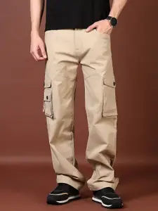 V-Mart Men Cotton Cargos Trousers
