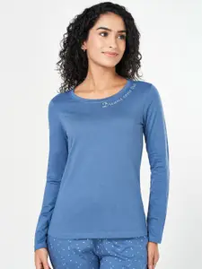 Dreamz by Pantaloons Printed Pure Cotton Lounge Tshirt