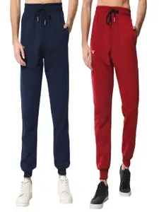 FFLIRTYGO Men Pack Of 2 Mid-Rise Joggers