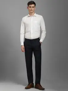 Louis Philippe Sport Men Slim Fit Mid-Rise Formal Trousers