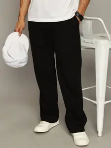 The Roadster Lifestyle Co Men Pure Cotton Casual Cargo Trousers