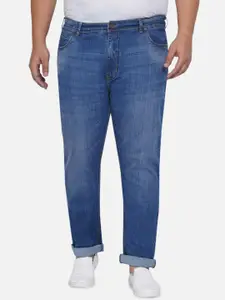 John Pride Plus Size Men Light Fade Stretchable Jeans