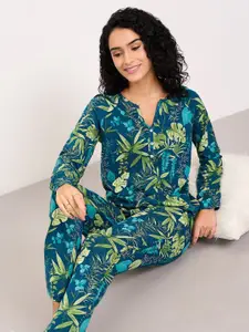 Dreamz by Pantaloons Printed Pure Cotton Lounge T-Shirt