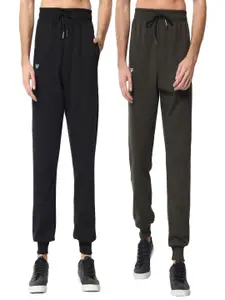 FFLIRTYGO Men Pack Of 2 Mid-Rise Joggers