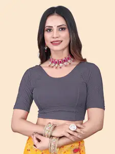 SHREEJI DESIGNER Ready Made Stretchable Saree Blouse