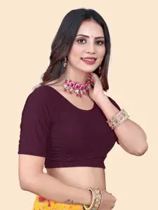 SHREEJI DESIGNER Women Round Neck Blouse