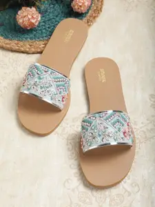 Anouk Women Embellished Open Toe Flats