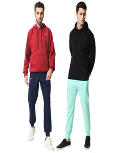 FFLIRTYGO Men Pack Of 2 Mid-Rise Joggers