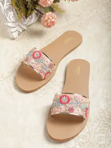 Anouk Women Embellished Open Toe Flats