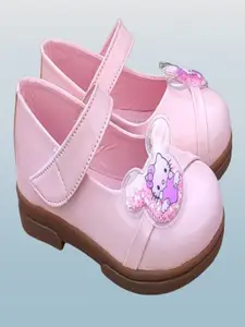 NEW LATEST Girls Velcro Ballerinas Flats