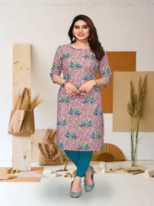 KETAKI FASHION Floral Printed Straight Kurta