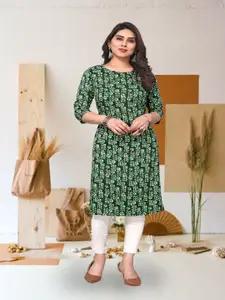 KETAKI FASHION Floral Printed Straight Kurta
