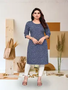 KETAKI FASHION Floral Printed Straight Kurta