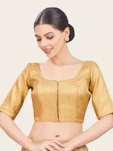 Studio Shringaar Women Woven Design Saree Blouse