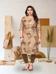 KETAKI FASHION Floral Printed Straight Kurta