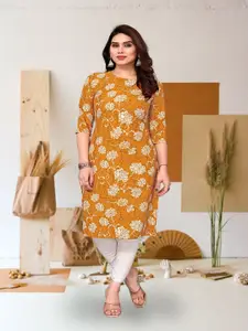 KETAKI FASHION Floral Printed Straight Kurta