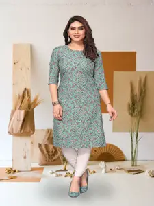 KETAKI FASHION Floral Printed Straight Kurta