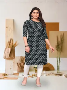 KETAKI FASHION Ethnic Motifs Printed Straight Kurta