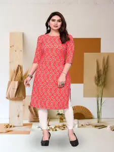 KETAKI FASHION Floral Printed Straight Kurta