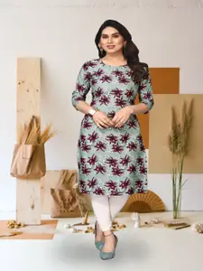 KETAKI FASHION Floral Printed Straight Kurta
