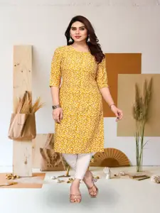 KETAKI FASHION Ethnic Motifs Printed Straight Kurta