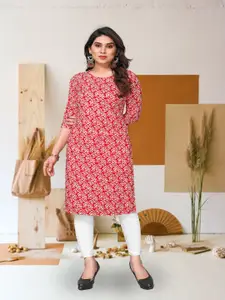 KETAKI FASHION Floral Printed Straight Kurta