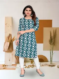KETAKI FASHION Ethnic Motifs Printed Straight Kurta