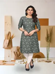 KETAKI FASHION Ethnic Motifs Printed Straight Kurta