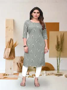 KETAKI FASHION Ethnic Motifs Printed Straight Kurta