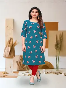 KETAKI FASHION Floral Printed Straight Kurta