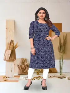 KETAKI FASHION Ethnic Motifs Printed Straight Kurta