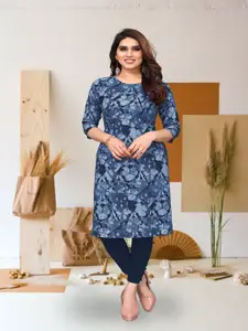 KETAKI FASHION Floral Printed Straight Kurta