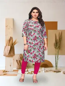 KETAKI FASHION Floral Printed Straight Kurta