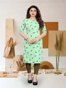 KETAKI FASHION Floral Printed Straight Kurta