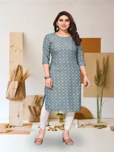 KETAKI FASHION Ethnic Motifs Printed Straight Kurta