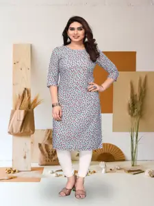 KETAKI FASHION Floral Printed Straight Kurta