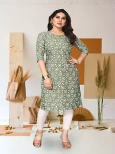 KETAKI FASHION Floral Printed Straight Kurta