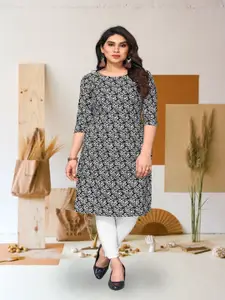 KETAKI FASHION Floral Printed Straight Kurta
