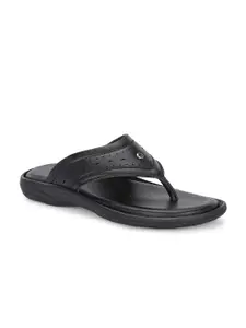 Azzaro Black Men Slip-On Flip Flops