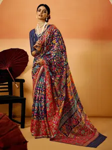 Mitera Woven Design Zari Saree