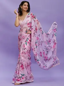 Anouk Floral Printed Saree