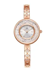 KENNETH SCOTT Women Embellished Dial & Stainless Steel  Analogue Watch K23515-RBKS
