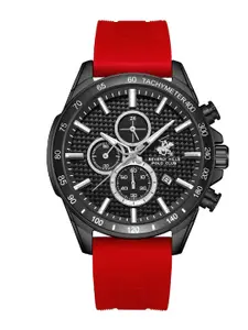 Beverly Hills Polo Club Men Dial & Straps Analogue Chronograph Watch BP3628Y.658
