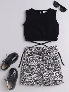 taffykids Girls Top with Skirt