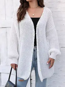 StyleCast Women Embellished Longline Shrug