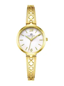KENNETH SCOTT Women Patterned Dial & Bracelet Style Straps Analogue Watch K22518-GBGM