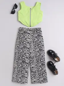 taffykids Girls Top with Trousers