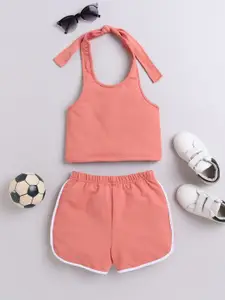 taffykids Girls Halter Neck Top with Shorts