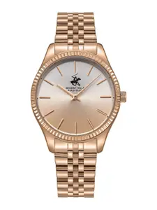 Beverly Hills Polo Club Women Dial & Bracelet Style Straps Analogue Watch BP3599Y.410